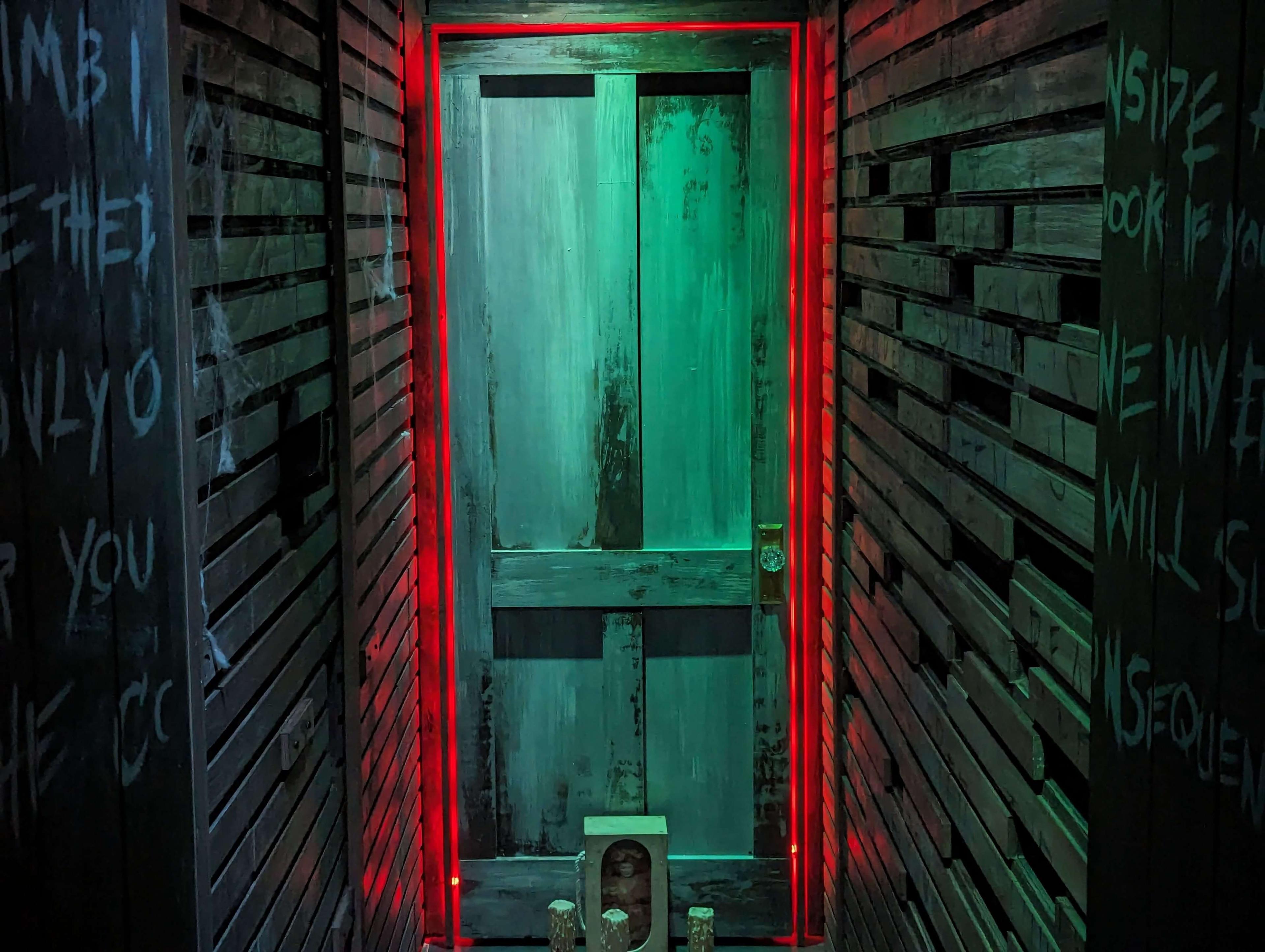 Haunted Escape Room Entrance